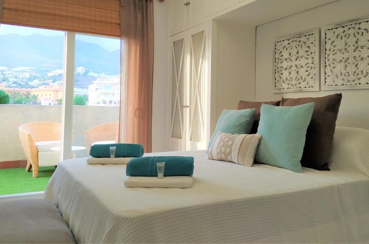 Pena Beach 3 Bedroom Duplex, Bbq, Pool, Sea Views, Benalmádena Extérieur photo